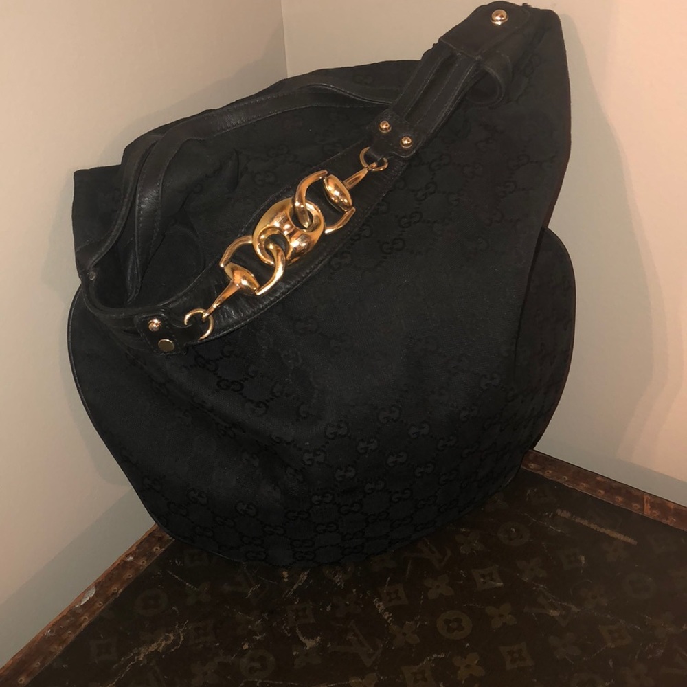 Black Gucci Satchel